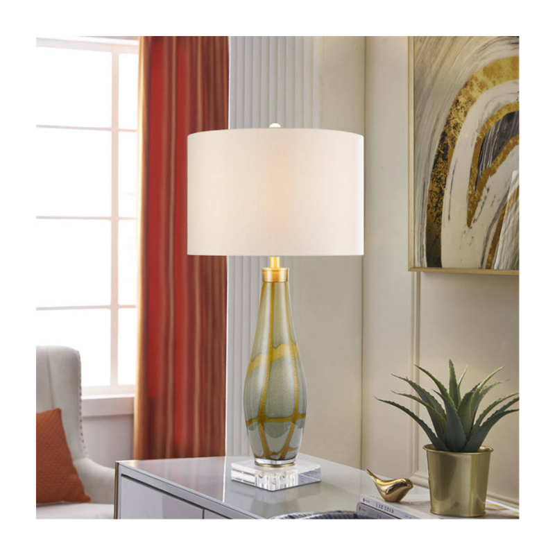Art Glass Table Lamp